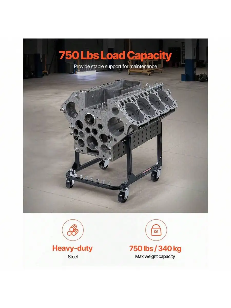 Engine Stand Heavy Duty - Engine Stand, 750 LBS Load Capacity