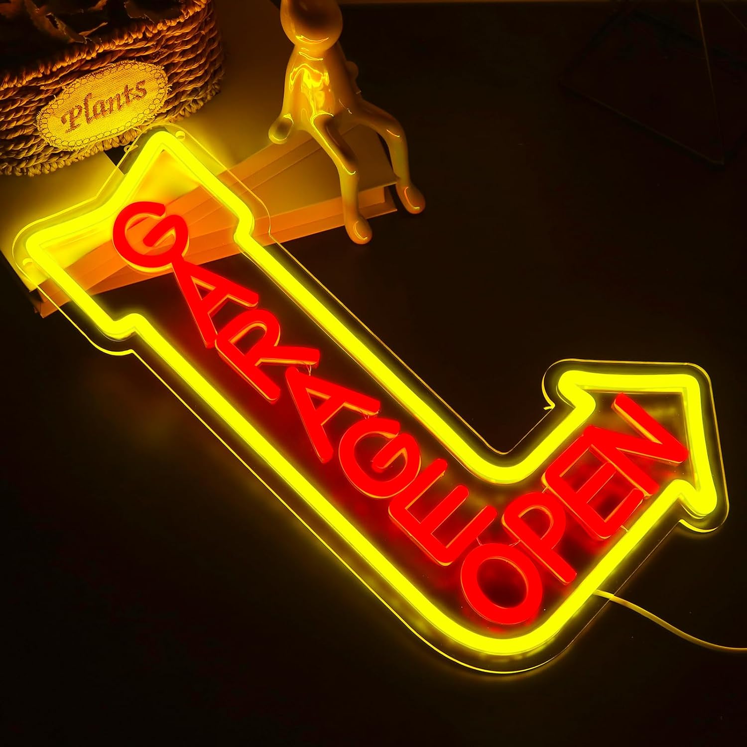  Garage Open Neon Sign USB Po - Auto Repair Shop Open recension och pris