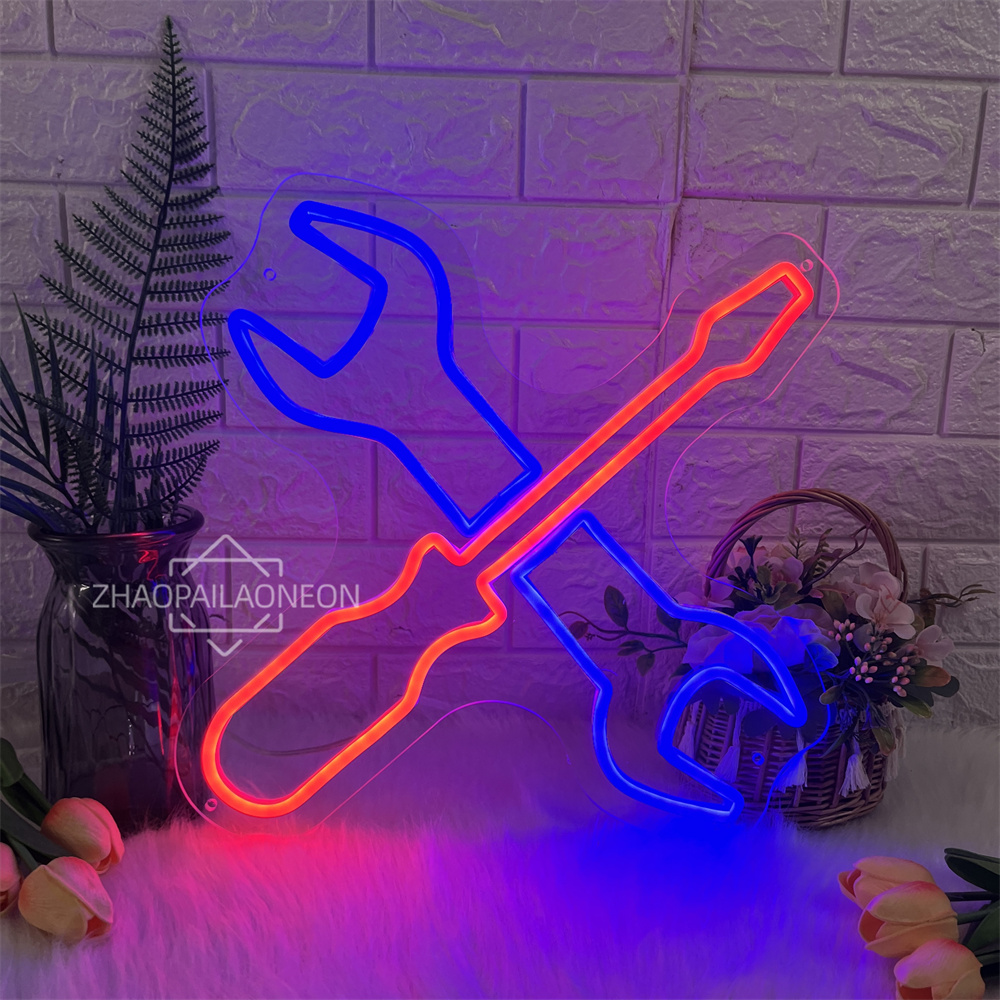 Auto Repair Shop Neon Sign Lig - Auto Repair Shop Open recension och pris