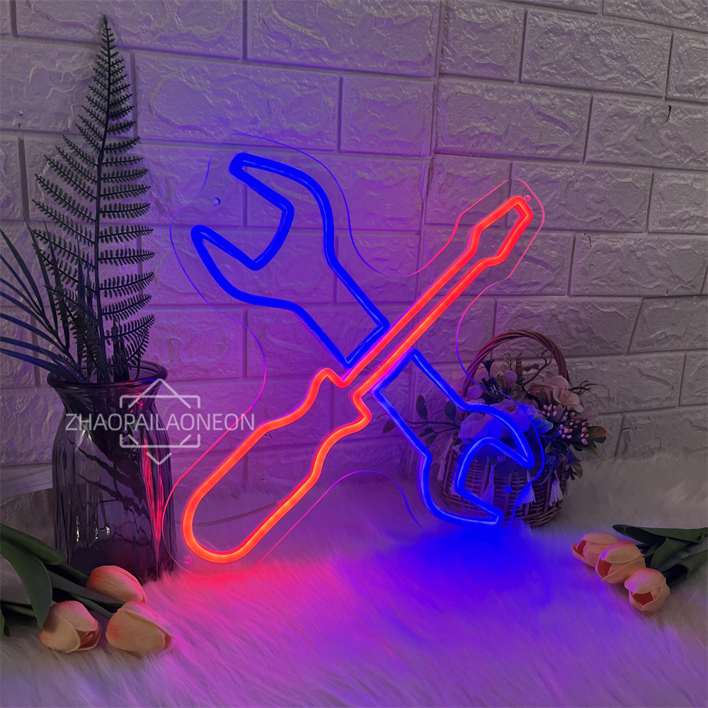 Auto Repair Shop Neon Sign Lig - Auto Repair Shop Open recension och pris
