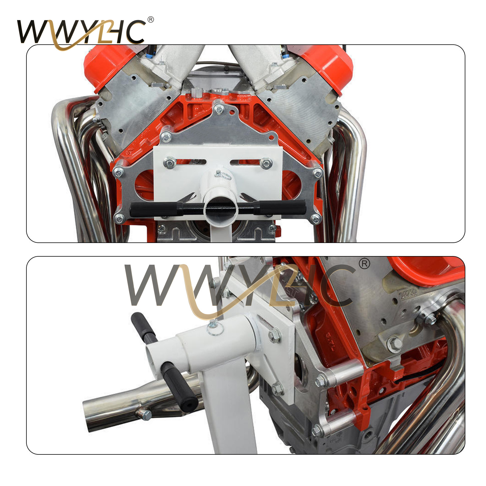 Suitable for  BBC SBC LS Duram - Engine Stand Heavy Duty recension och pris
