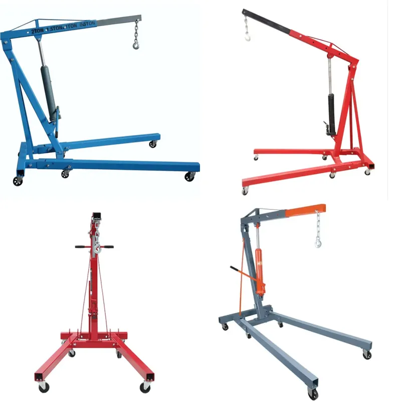 Portable Hydraulic Engine Cran - Engine Stand Heavy Duty recension och pris