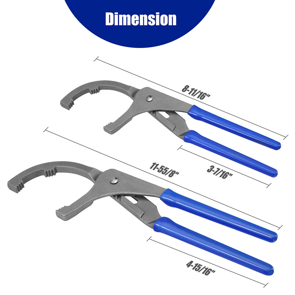 9inch/12inch Oil Filter Pliers - Oil Filter Wrench recension och pris